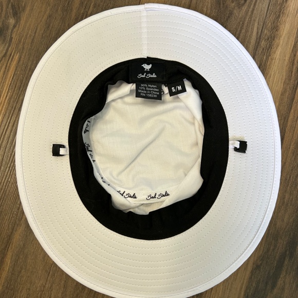 Bad Birdie White Bucket Hat - Picture 8 of 8